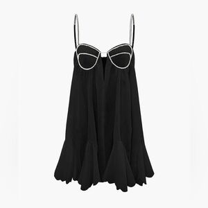 BLACK Rhinestone Mini - Micas // Small